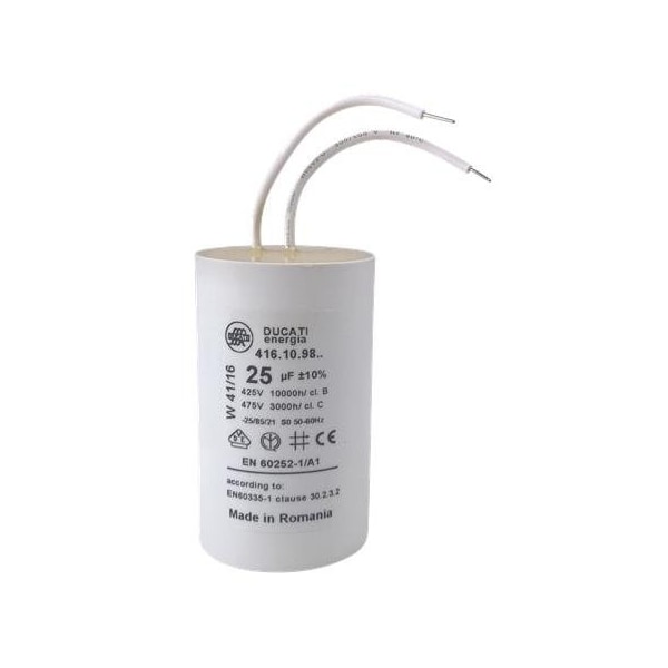 Pump Repair Parts- Spare, Capacitor 25uF for JP6.